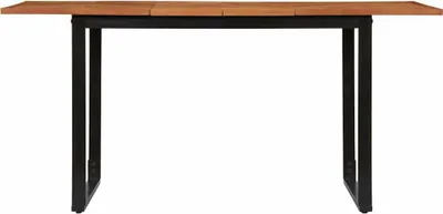 Zdjęcie produktu dla vidaXL Stół do jadalni 160x80x75 cm lite drewno akacjowe