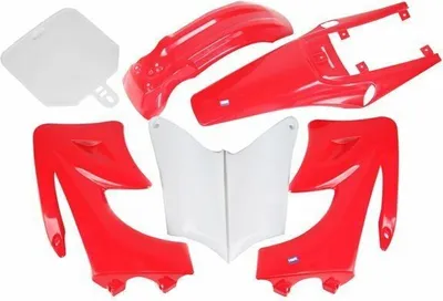 Produktbild von Verkleidungs SET Rot Typ 2 Dirt Bike Pit Bike HMParts
