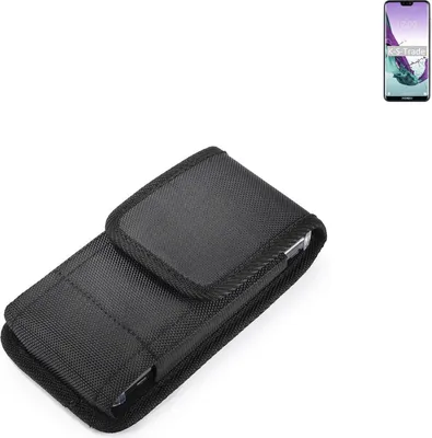 Produktbild von Holster Gürteltasche kompatibel mit Doogee N10 Holster Gürtel Tasche wasserabweisend Handy Hülle Schutz Hülle Outdoor schwarz K-S-Trade