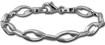 Imagen del producto de Pulsera de plata de ley 925 para mujer, modelo D3SDA465J, con una longitud de 18,8 cm