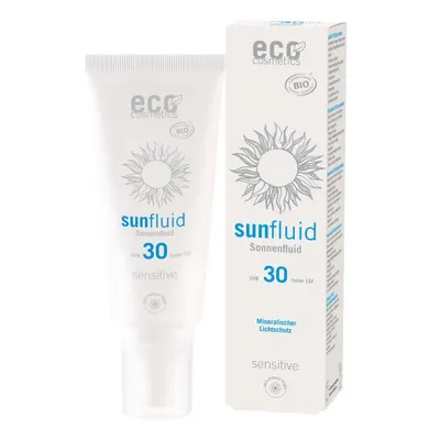Produktbild von Eco cosmetics Sonnenfluid LSF 30 sensitive 100ml
