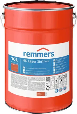 Produktbild von Remmers HK-Lasur 3in1 [plus] mahagoni 10 l