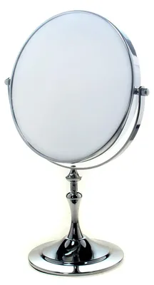 Image de Miroir de maquillage TUKA, grossissement x7, diamètre 8 pouces, rotation à 360°