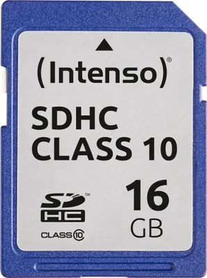 Image de SD Card 16GB Intenso Class10