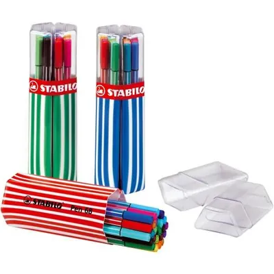 Produktbild von STABILO Premium-Filzstift - Pen 68 - 20er Twin-Pack - 20 verschiedene Farben