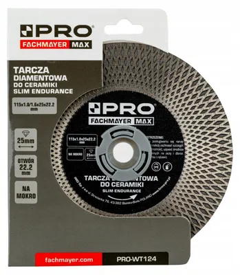 Produktbild von Pro PRO-WT124 Diamantschleifscheibe Slim Endurance 115mm