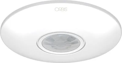 Image de ORBIS ZEITSCHALTTECHNIK OB137112 Détecteur de mouvement 360 ° apparent, plafond blanc IP20
