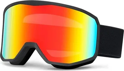 Produktbild von Famanu Skibrille mit UV-Schutz und Antibeschlag - Rot