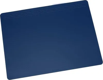 Produktbild von Famanu Schreibtischunterlage Antirutsch 40 x 60 cm - Elegantes Blau