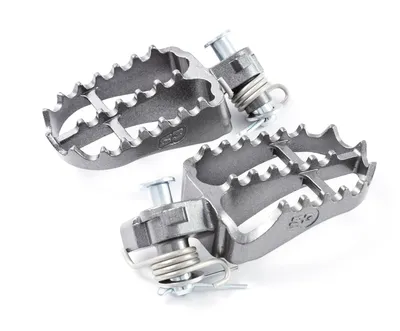 Produktbild von S3 Hard Rock Enduro Fußrasten Stahl titan
