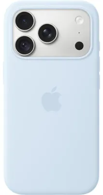 Productafbeelding van Apple Siliconenhoesje met MagSafe voor de Apple iPhone 18 Pro - Crisp Blue