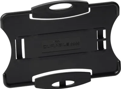Obrázok produktu pre Durable 898801, Držiak odznaku, Krajina/portrét, Plast, Čierna, 8,7 cm, 5,4 cm