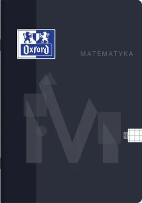 Image de Carnet de notes à thèmes Oxford A4 60k quadrillé Mathématiques