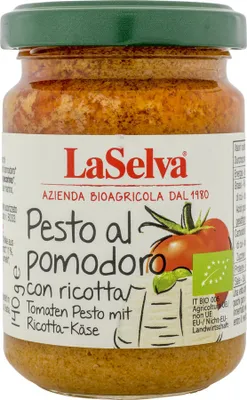 Zdjęcie produktu dla Pesto - al Pomodoro con Ricotta 140g
