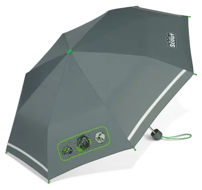 Zdjęcie produktu dla Parasol dziecięcy Scout Kids Umbrella Black Spider Grey 10054