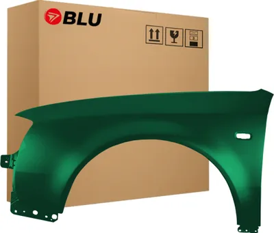 Immagine prodotto di BLU Parafango compatibile con Audi A6 C5 LIFT LZ6L Sinistra Grün KaktusGrün | 2001-2005 | Anteriore | Verniciato | Pronto per il montaggio | Acciaio