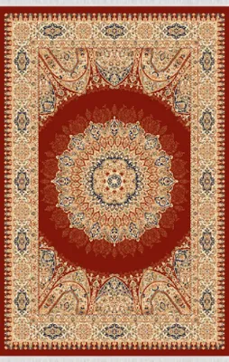 Produktbild von Teppiche Flachgewebe Teppich Abstrakte Designer Orientteppich 150x233 Rot