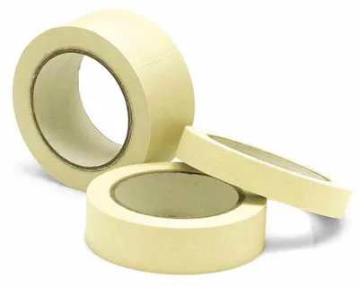 Produktbild von Hochwertiges Abdeckband 50 mm x 50 m Weiß – Präzises Malerband für saubere Kanten & Schutz, 1 Rolle