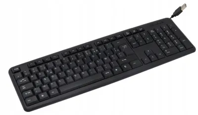 Productafbeelding van APM 100020, bekabeld toetsenbord, AZERTY-indeling, zwart