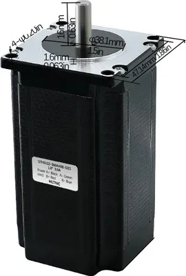 Produktbild von Nema 23 Schrittmotor, 3Nm Haltemoment, 1,8° Schrittwinkel, 3Nm 422ozin, 8 mm