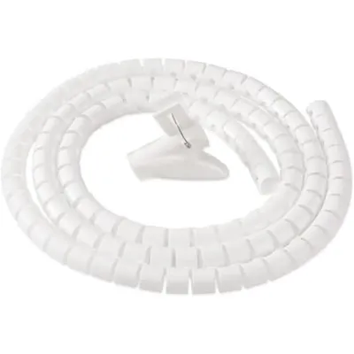 Obrázek produktu pro Fellowes CableZip, Ohebná trubka na kabely (husí krk), Podlaha, Plast, Bílá