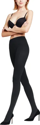 Produktbild von FALKE Pure Matt 100 DEN Feinstrumpfhose Damen black S