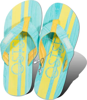 Produktbild von Robin Ruth Ostsee Zehentrenner Canvas türkis Flip Strandschuh Gr. 36-37 D2HZG211TS
