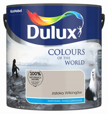 Produktbild von Latexfarbe Wand- & Deckenfarbe matt für Innenräume, Farbton Wikingerbucht 2,5 L