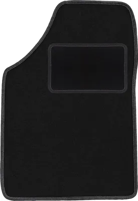 Image de Tapis de sol noir pour le conducteur : Renault Kangoo I Monospace (1997-2008)