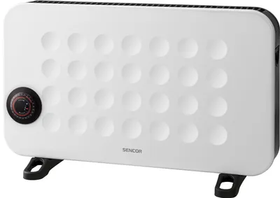 Obrázek produktu pro SENCOR SCF 2100WH Teplovzdušný konvektor, 3 stupně nastavení topného výkonu – 750/1250/2000 W, plynule regulovatelný termostat, 24hodinový časovač, ochrana proti přehřátí