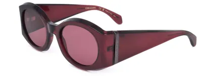 Produktbild von Ferragamo SF2008S Transparent burgundy 55/22/140 Damen Sonnenbrillen
