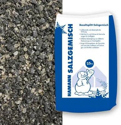 Produktbild von Basaltsplitt-Salzgemisch 25 kg