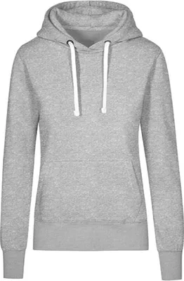 Produktbild von X.O Hoodie Damen, Grau-Melange, L