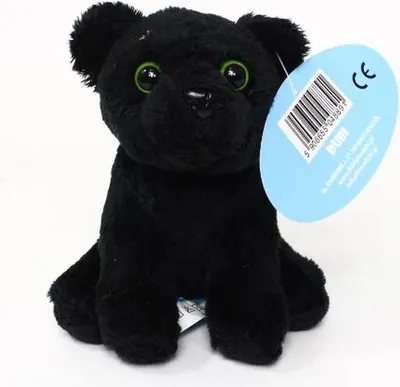 Zdjęcie produktu dla Ziki Czarna pantera siedzšca 14cm 48891