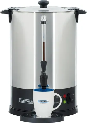 Obrázok produktu pre Casselin CPC100S, Elektrický perkolátor na kávu, 15 L, 1650 W, Čierna, Nerezová oceľ