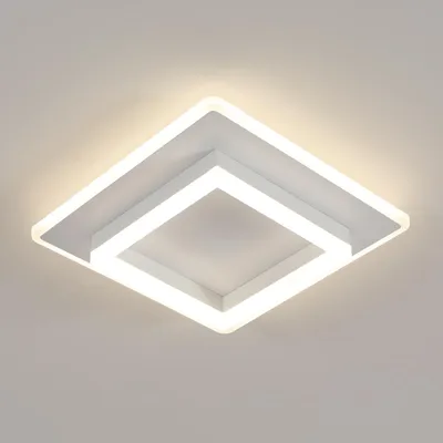 Productafbeelding van SENQIU LED plafondlamp, 30W, modern, vierkantig – wit, 4500K, 30cm