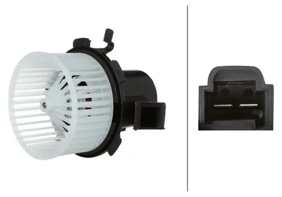 Imagen del producto de HELLA 8EW 366 400-371: Motor de ventilador interior para SMART FORTWO Coupé (451) y FORTWO Cabrio (451)