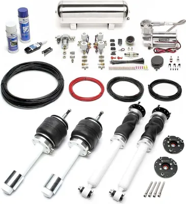 Image de TA Technix Kit de suspension pneumatique Viair argenté pour BMW Série 5 Berline E60
