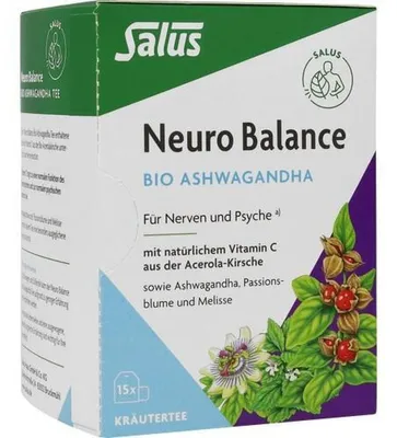 Produktbild von NEURO BALANCE Ashwagandha Tee Salus Filterbtl.