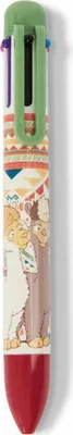 Produktbild von NICI Elli & Alpaka Mehrfarbkugelschreiber, Mehrfarbiger Kugelschreiber, Kugel Schreiber, Stift, 46808