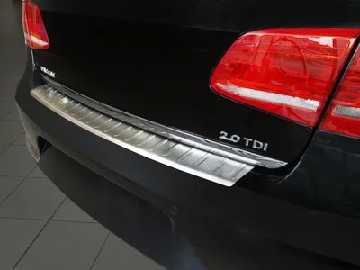 Zdjęcie produktu dla Nakładka na zderzak tylny do Volkswagen Passat B7 Sedan (Stal)