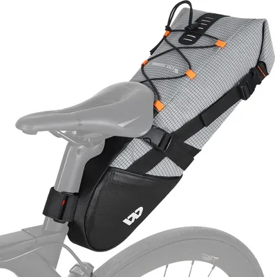 Produktbild von Wasserdichte Fahrradsatteltasche 10L Fahrradsitztasche Rennrad Mountainbike Hecktasche Fahrradtasche Packtasche
