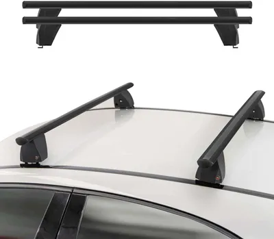 Produktbild von Menabo Dachträger Querträger für Ford C-Max 2003-2010 ABE Aluminium Schwarz