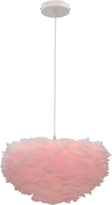 Produktbild von Olucia - SUZIE - Pendelleuchte - Rosa / Weiß