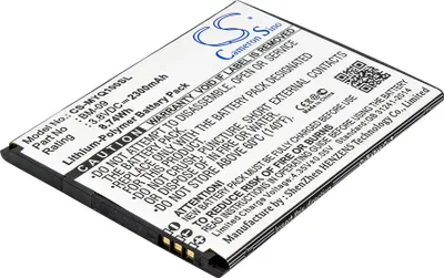Immagine prodotto di TECHTEK Batteria compatibile con [MyPhone] Q-smart Premium sostituisce BM-09