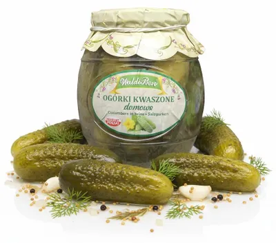 Produktbild von WaldiBen Faßsalzgurken, eingelegt (6x 770g)
