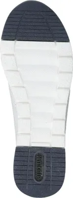 Immagine prodotto di Scarpe sportive Remonte con suola sagomata, alla moda in bianco/bianco combinato, numero 42