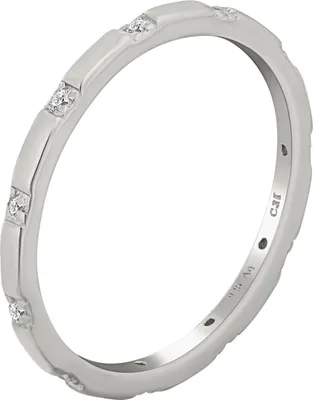 Produktbild von cai Ring 925/- Sterling Silber weiß 058 (18,5) Zirkonia 360272469