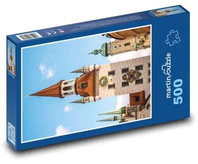 Obrázok produktu pre Puzzle 500 Staromestská Veža s Hodinami - martinpuzzle