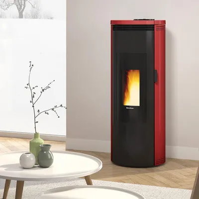 Produktbild von 8kw bordeauxfarbener pelletofen Nordica extraflame 1283500